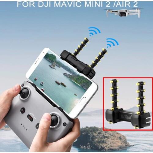 For DJI Mavic Mini 2 Signal Booster Yagi Antenna Remote Controller Range Extender Amplifier for DJI Mavic Mini 2/Air 2 /5.8Ghz