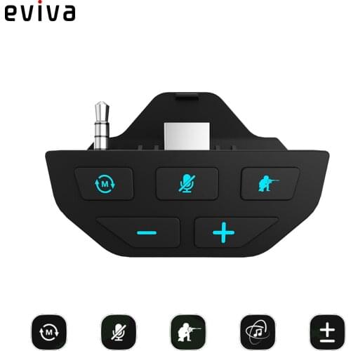 Sound Enhancer For Xbox One Wireless Controller Stereo Headset Adapter For Joystick Audio Headphone Converter
