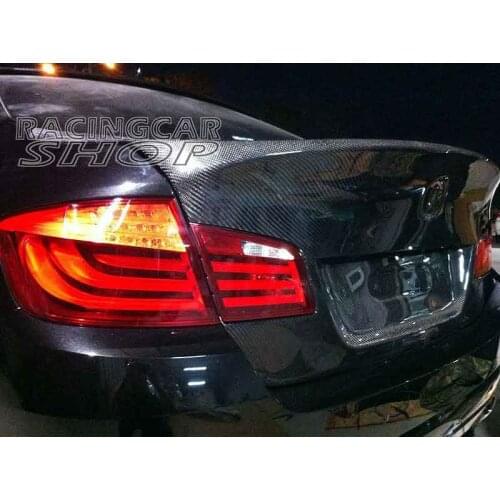 V STYLE REAL CARBON FIBER TRUNK FOR BMW 5-SERIES F10 F18 2011UP B096