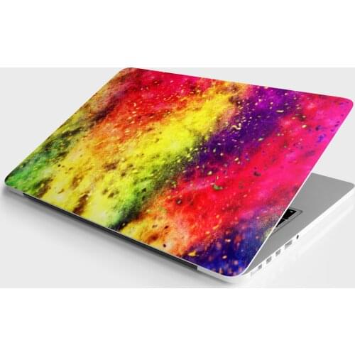 Sticker Master Colorful Dust 9 Laptop Vinyl Sticker Skin Cover For 10 12 13 14 15.4 15.6 16 17 19 " Inc Notebook decal for Macbook,asus,Acer,Hp,Lenovo,Huawei,Dell,Msi,Apple,Toshiba,Compaq