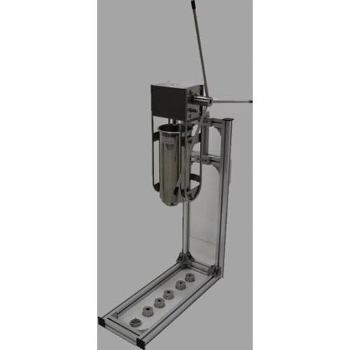 Top quality 5L manual churros making machine with six churros mould for free