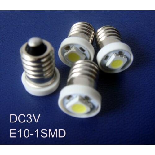 High quality DC3V E10 Led Signal Light,E10 Led Bulb Lamp Light,Led Indicator lamp,Led Warning light free shipping 500pcs/lot