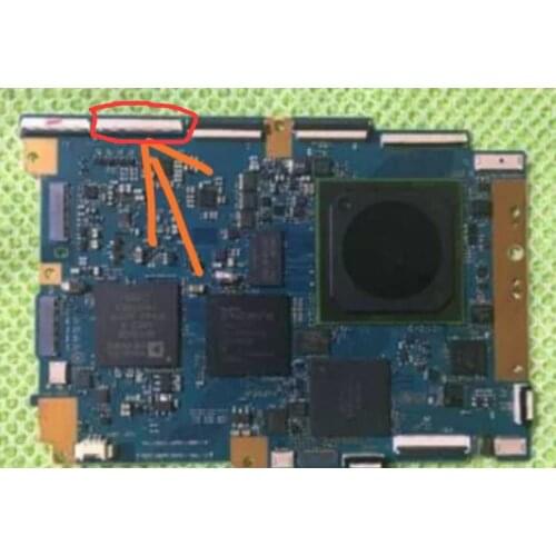 Mainboard clip for SONY AX1E motherboard (The red point of the arrow circles the part)