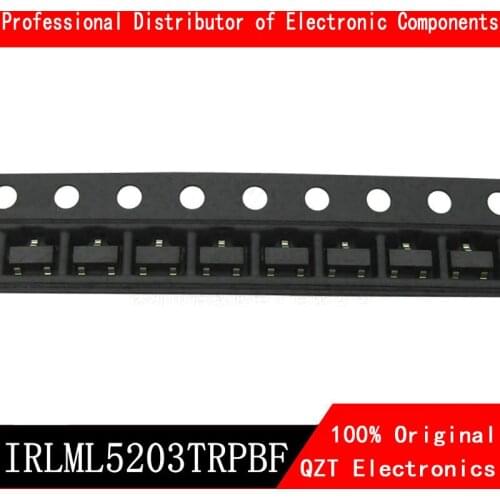 10pcs IRLML5203TRPBF SOT IRLML5203 SMD Power MOSFET new and original