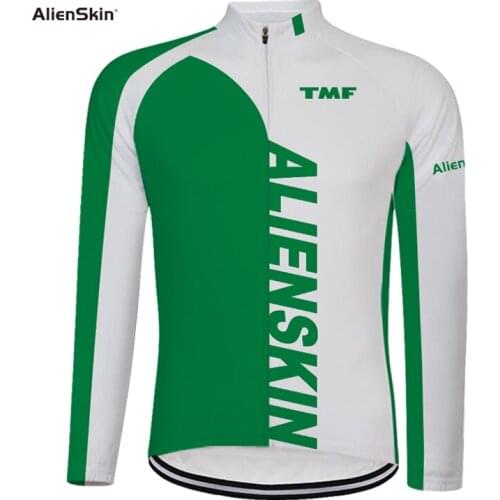 2019 alienskin Cycling Jersey Long Sleeve Ropa Ciclismo Pro Team Summer Bike Clothing Shirt Maillot MTB Clothes Sportwear 6572