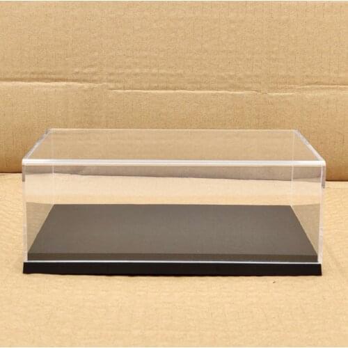 Motorcycle Model Acrylic Case Toys Car Display box Transparent Dustproof Storage Boxes 20cm L,7.8cm H