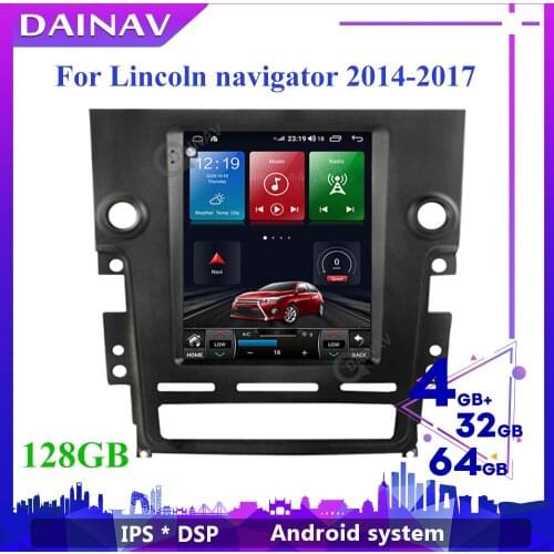 Vertical Screen Car Radio Stereo For Lincoln navigator 2014 2015 2016 2017 Car Autoradio GPS Navigation Multimedia DVD player