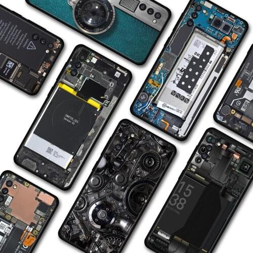 Phone Case for Samsung Galaxy A51 A71 A32 A72 5G A21s A11 A01 A91 A31 A41 A02 A02s A42 Soft Cover Battery Calculator Camera