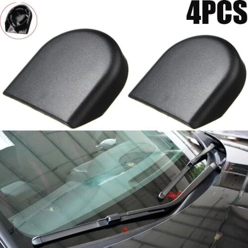 4pcs Car Wiper Arm Cover Cap Head Nut Replacement Wiper Arm Cover Plastic Caps 85292-0F010 For Toyota Yaris Corolla Verso Auris