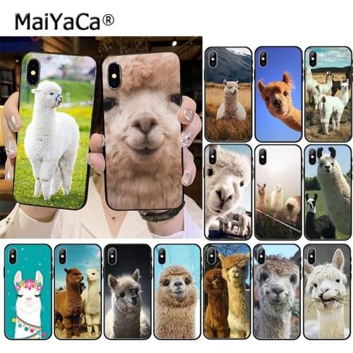 Lama Llama Alpacas Animal Phone Accessories Case for iphone 11 12 Pro XS MAX XS XR 8 7 6 Plus 5 5S SE 12mini