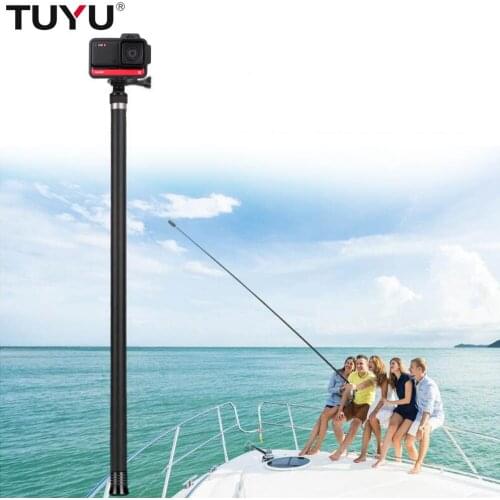 3M Aluminum Alloy Monopod Selfie Stick for Insta360 One X/DJI OSMO Action/Pocket/Gopro Hero 8 7 6 5 Sjcam Camera Accessories