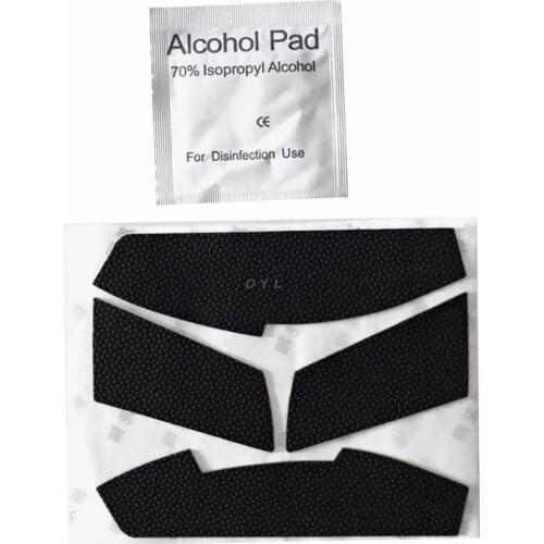 Muis Antislip tape Elastieken Verfijnd Side Grips Zweet slip pads/anti zweet plakken/muis voeten For Logitech G102