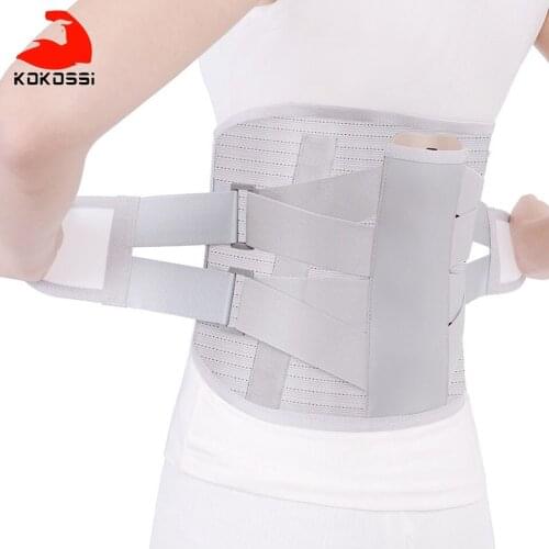 KoKossi Lumbar Support Belt Disc Herniation Orthopedic Medical Strain Pain Relief Corset For Back Spine Decompression Brace