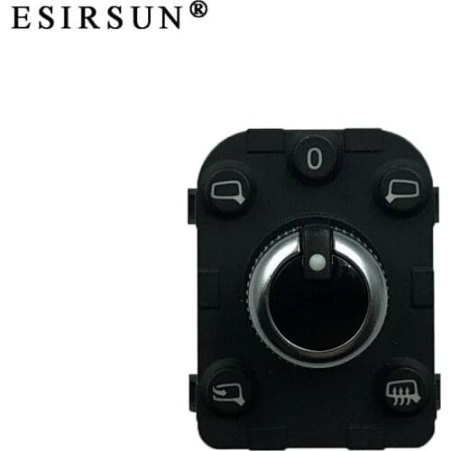 ESIRSUN Exterior Rear View Side Fold Mirror Adjustment Swtich Fit For AUDI A4 B9 2017 2018 ,4M0959565M , 4M0.959.565.M