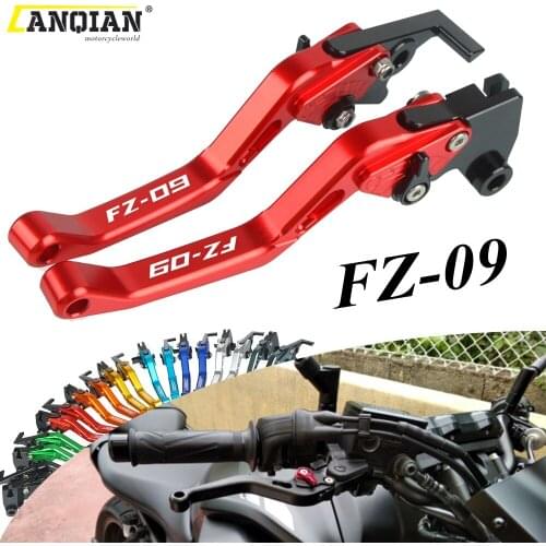 Motorcycle Adjustable Foldable Extendable Brake Clutch Lever For YAMAHA FJ09 FZ09 2013 2014 2015 2016 2017 2018 2019 2020 2021