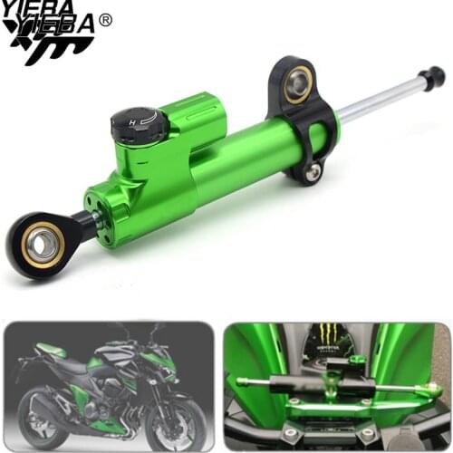 Universal Aluminum Motorcycle Steering Stabilizer Damper Safety Control FOR Kawasaki ER6F ER6N ER 6N 6F VERSYS 1000 ZZR600 Z800