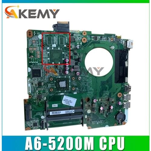 High quality For HP PAVILION 15-N Laptop Motherboard With A6-5200M CPU 734827-501 734827-001 DA0U93MB6D0 100% Tested Fast Ship
