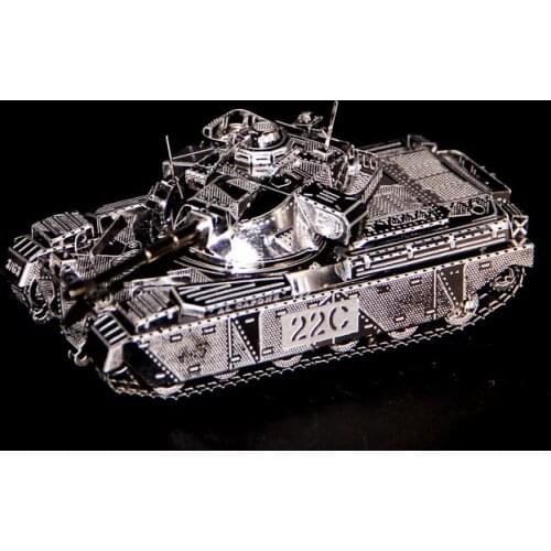3D Puzzle DIY metal MK50 TANK mini model kits Collection Toys Gifts earth Laser Cutting Jigsaw precision measurement forging new