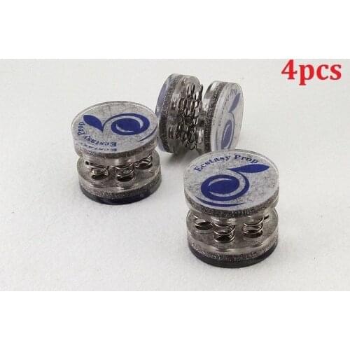 4pcs CD Player AMP Speaker Turntable Isolation Feet Stands Spring machine mats
