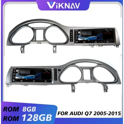 Car Radio for Audi Q7 2005-2011 2012 2013 2014 2015 Android Auto Screen Stereo Receiver Multimedia Player GPS Head Unit LHD RHD