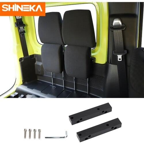SHINEKA Interior Accessories For Suzuki Jimny JB74 Car Seat Headrest Holder Stander Mounting Bracket For Suzuki Jimny 2019 2020