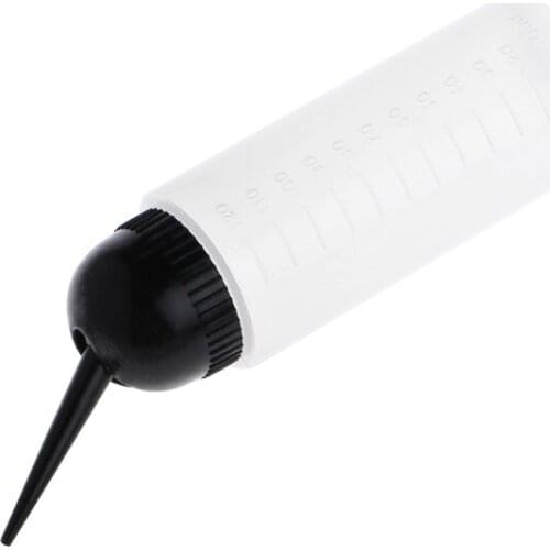 120ml Salon Hair Washing Cleaning Refillable Squeeze Bottle Hairdressing Tool