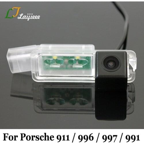 Reverse Camera For Porsche 911 996 997 991 Carrera Turbo GT / HD Wide-angle Car Rear view Backup Parking Camera Sets For Auto