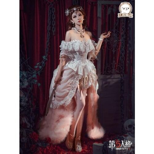 Game Identity V Bella Donna Cosplay Costume Mary/Bloody QueenSecond Anniversary Dress Sizes S-XL 2021 New