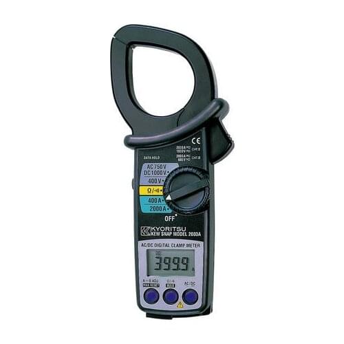 KYORITSU 2003A Digital AC/DC Clamp Meter MAX AC/DC2000A CAT.III 1000V/CAT.IV 600V