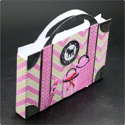 YINISE 1690 Handbag Cut Metal Cutting Dies For Scrapbooking Stencils DIY Album Cards Decoration Embossing Folder Die Cuts CUT