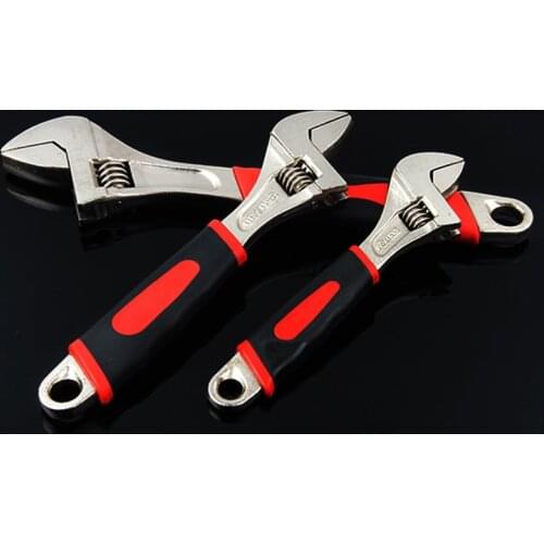 Multifunction adjustable wrench 6 "8" 10 "12inch Open end wrench with sleeve handle hand tools