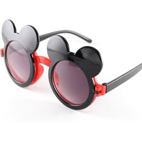 Fashion Kids Sunglasses 2020 Hot New Childrens Mirror Lovely Animal Ears Sun Glasses Princess Cute Baby Hello Glasses Oculos