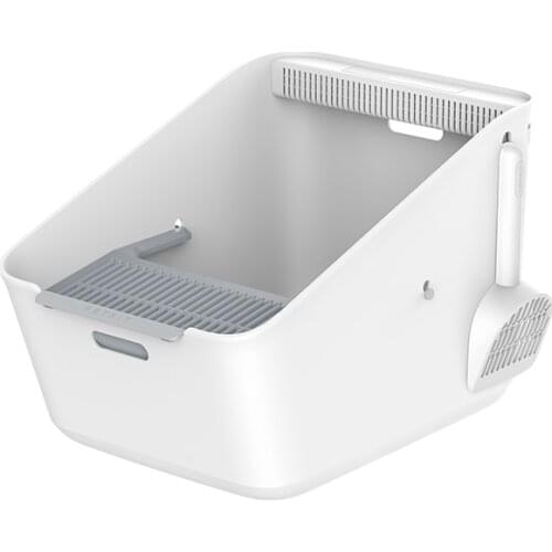 Cat litter bowl anti-splash semi-closed automatic clean smell deodorant cat supplies large cat toilet