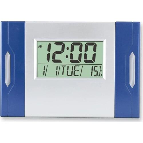 The Kenko KK-6871 wall and table clock - Calendar - Thermometer