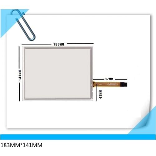 EJ080NA-04B EJ080NA-05B EJ080NA-04C new 8 inch 183*141 four wire resistance industrial grade touch plate 183MM *141MM