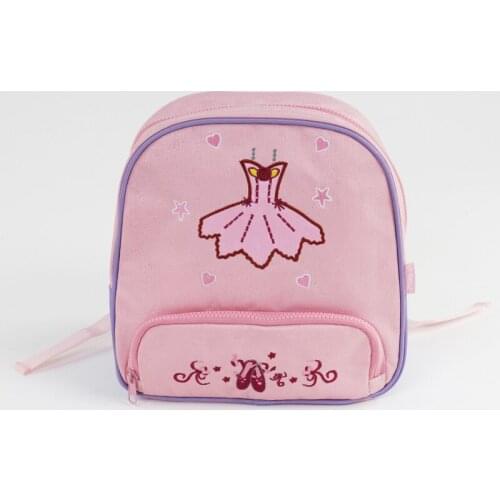 2-9Y Child Ballet Dance Bag Pink Ballet Backpack Bag Canvas Ballerina Bag Kids Dancers Handbag For Girls Cute Ballet Bag Girls