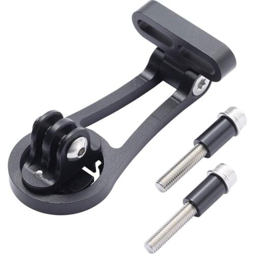 Adjustable Out Front Bike Computer Combo Extended Mount Bike Stem Mount Out Front Bicycle Computer Combo Mount