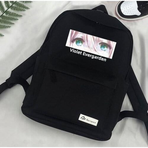 Manga Violet Evergarden Backpacks for Teenager Japanese Anime Funny Travel School Bag Pack Students School Backpack Sac A Dos