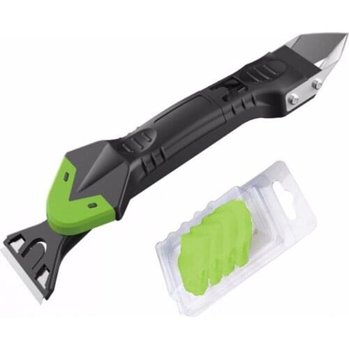 5-in-1 Silicone Sealant Smooth Scraper Mortar Plastic Hand Tool Set 3R-17R Durable Thornless Abrasion Resistant 5 IN 1 Sealing