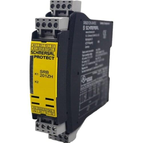 SRB201ZH-24VDC schmersal Safety relay Glass fiber reinforced thermoplastic with ventilation Live shooting brand new original