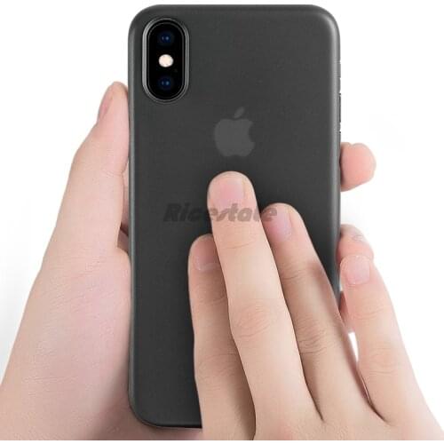 0.3mm Ultra-Thin Cover Case For iphone X XS Xs MAX XR Matte Case For Iphone 11 Pro 11Pro Max 6 6S 7 8 Plus Cases