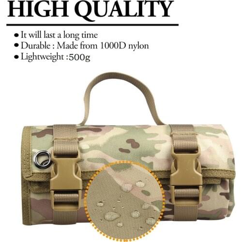 High quality Tactical Shooting Mat Lightweight Roll Up Camping Mat Non-slip Gun Hunting Pad Waterproof Picnic Blanket