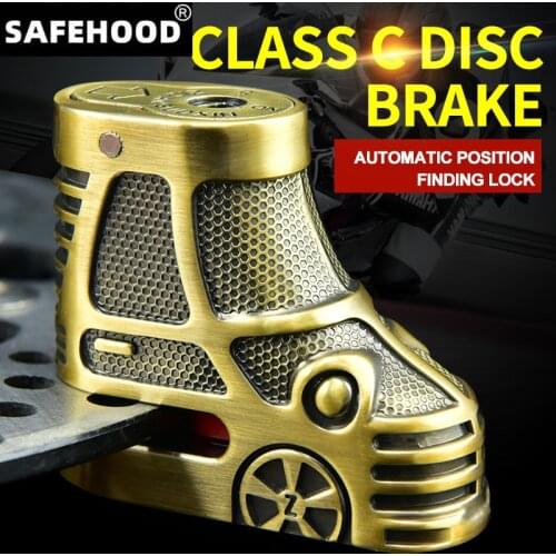 ZCONMotorbike Bicycle Scooter Motorcycle Brake Padlock Disc Lock Theft Pretection For Honda Yamaha Suzuki Vespa Kawasaki KTM