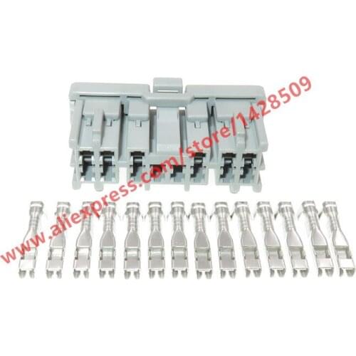 5 Sets 14 Pin 2.2mm (090) Cable Auto Wiring Harness Connector Plug Car Electrical Socket 6098-0253