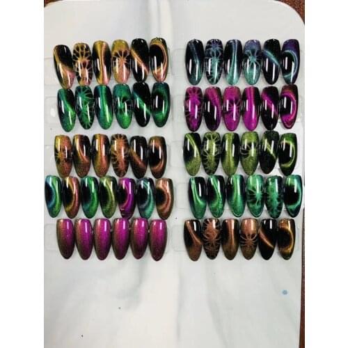 5D Chameleon Magnetic Powder Glitter Dust Cat eye Nail Art Decoration Chrome Pigment holographic Decoration craft supplies