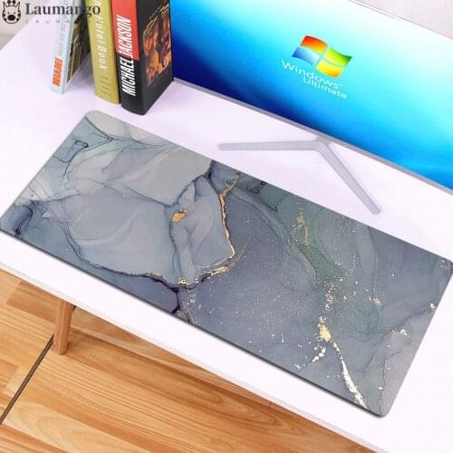 Large kawaii Marble Gaming Mousepad Lock Edge waterproof Mouse carpet Rubber Gamer Laptop Desk Mat mouse pad mause gamer