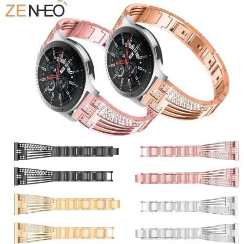 For Samsung Galaxy Watch 46mm watches strap womens bracelet wristband Replacement for Gear S3 Frontier Classic Watch Band belt