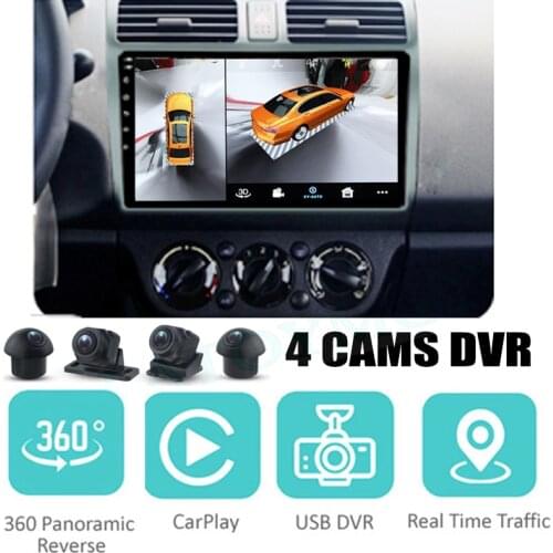 For Suzuki Swift RS 413 415 2004~2012 Car Audio Navigation Stereo Carplay DVR 360 Birdview Around 4G Android System