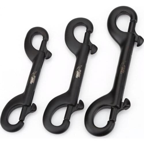 KEEP DIVING Durable Stainless Steel Double Ended Clip Hook Bolt Snap Scuba Diving Buckle Diving Kayak Paddle Leash Accessories