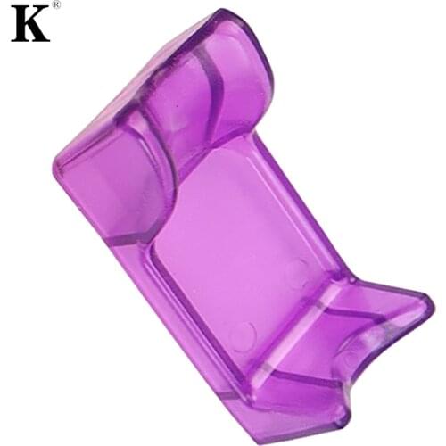 2021 Hot Sale Purple Plastic Electric Nail Craft Drill File Bit Manicure Machine Pen Holder Stand For Nails Art